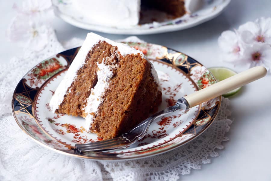 Grain-Free Carrot Cake (vegan)