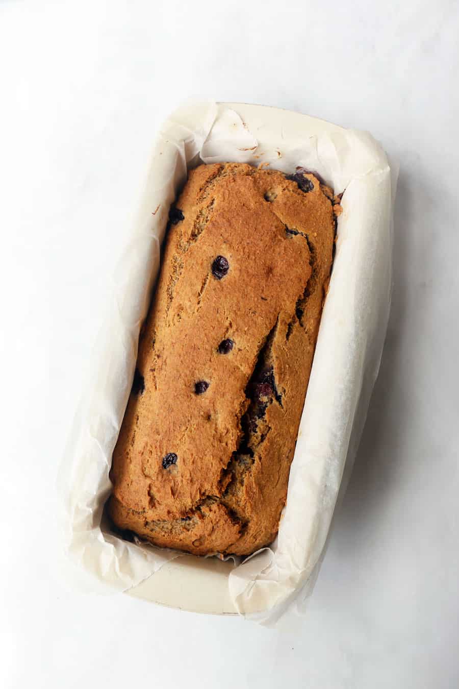 Blueberry Banana Bread (vegan & gluten-free)