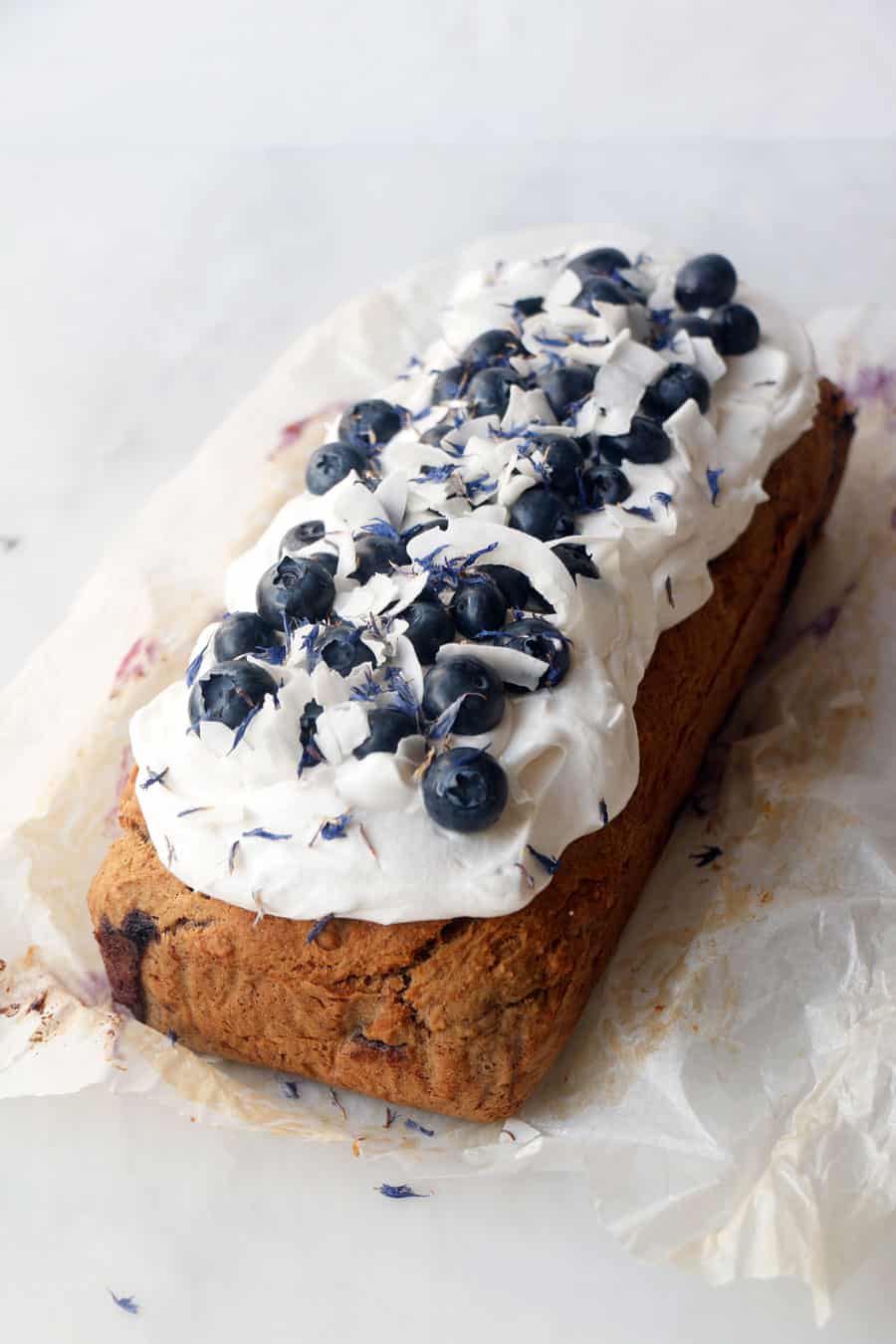 Blueberry Banana Bread (vegan & gluten-free)