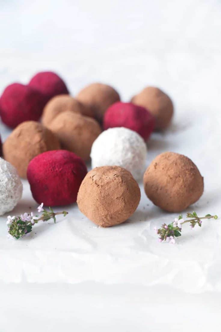 Coconut Flour Bliss Balls (vegan & grain-free)