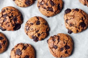 Chocolate Chip Cookies (vegan & gluten-free)