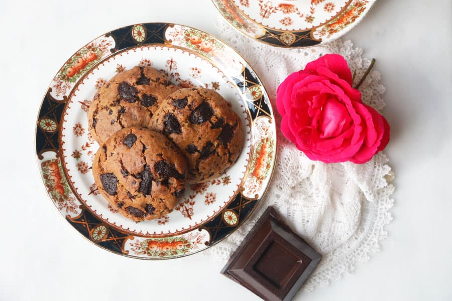 Chocolate Chip Cookies (vegan & gluten-free)