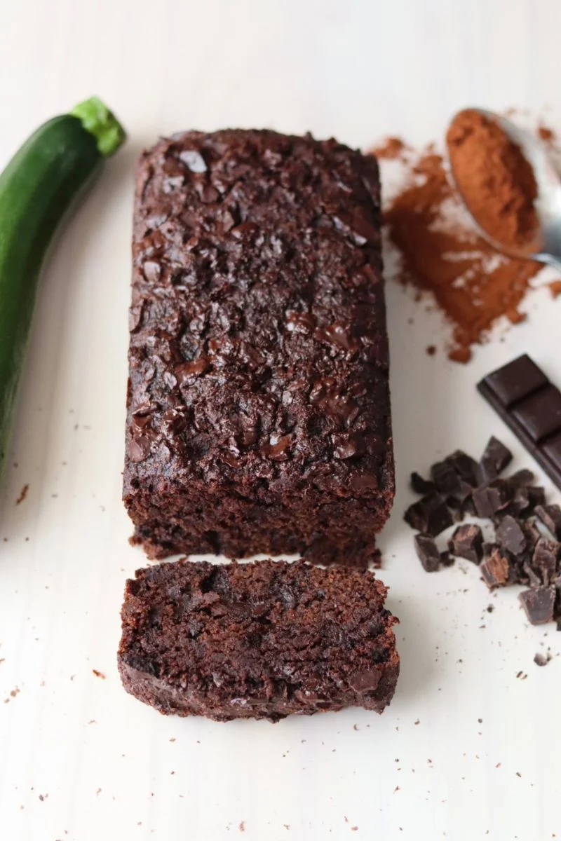 Gluten-Free Almond Flour Chocolate Zucchini Bread