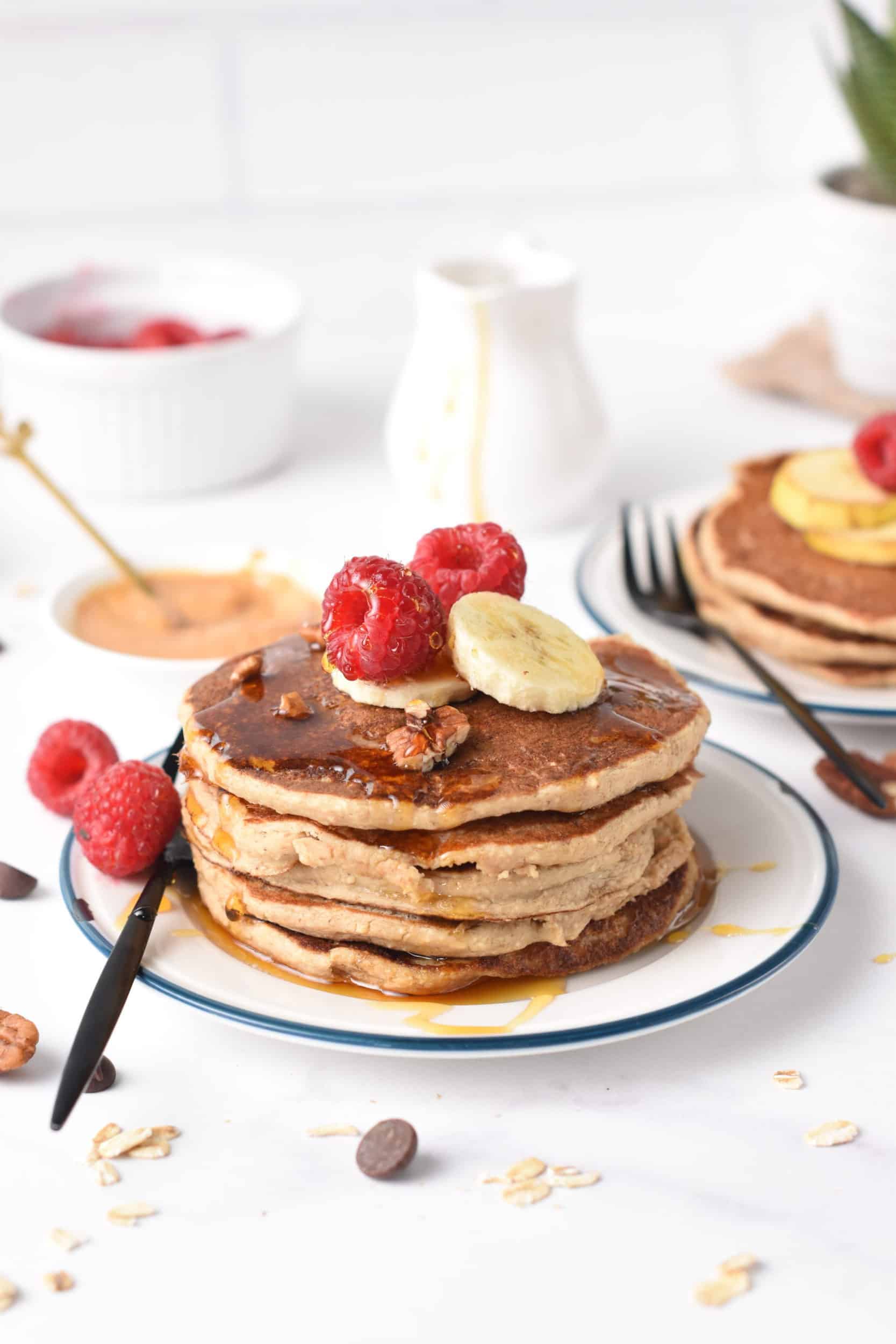 Banana Protein Pancakes