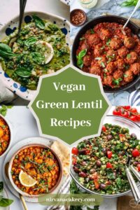 Vegan Green Lentil Recipes