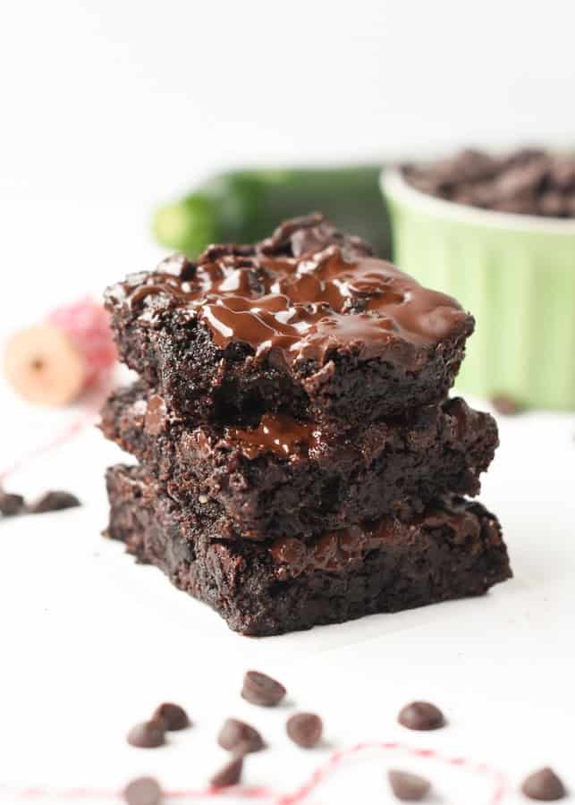 Gluten-Free Vegan Zucchini Brownies