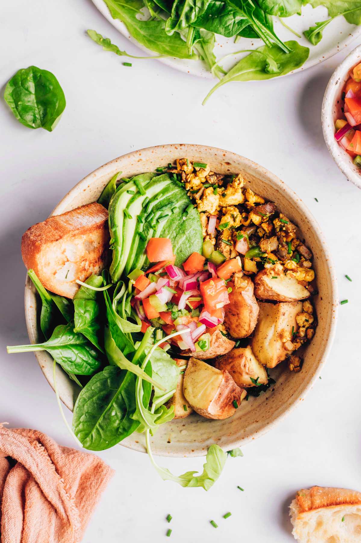 Savoury Vegan Breakfast Bowls