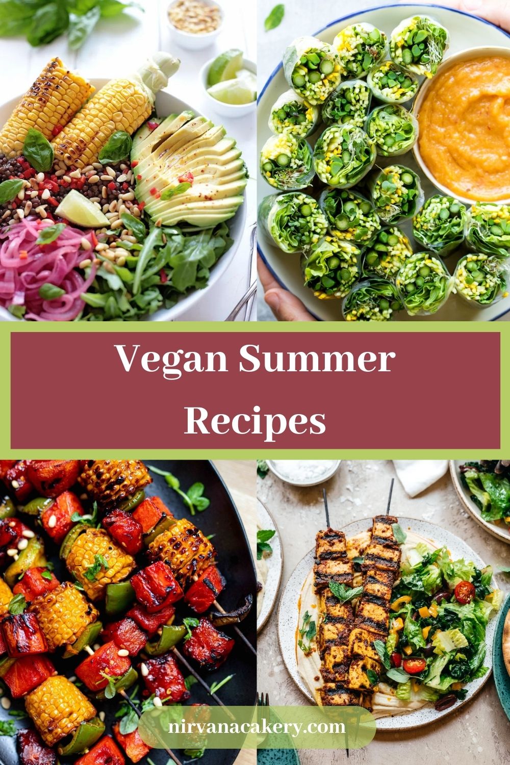 30 Best Vegan Summer Recipes - Nirvana Cakery