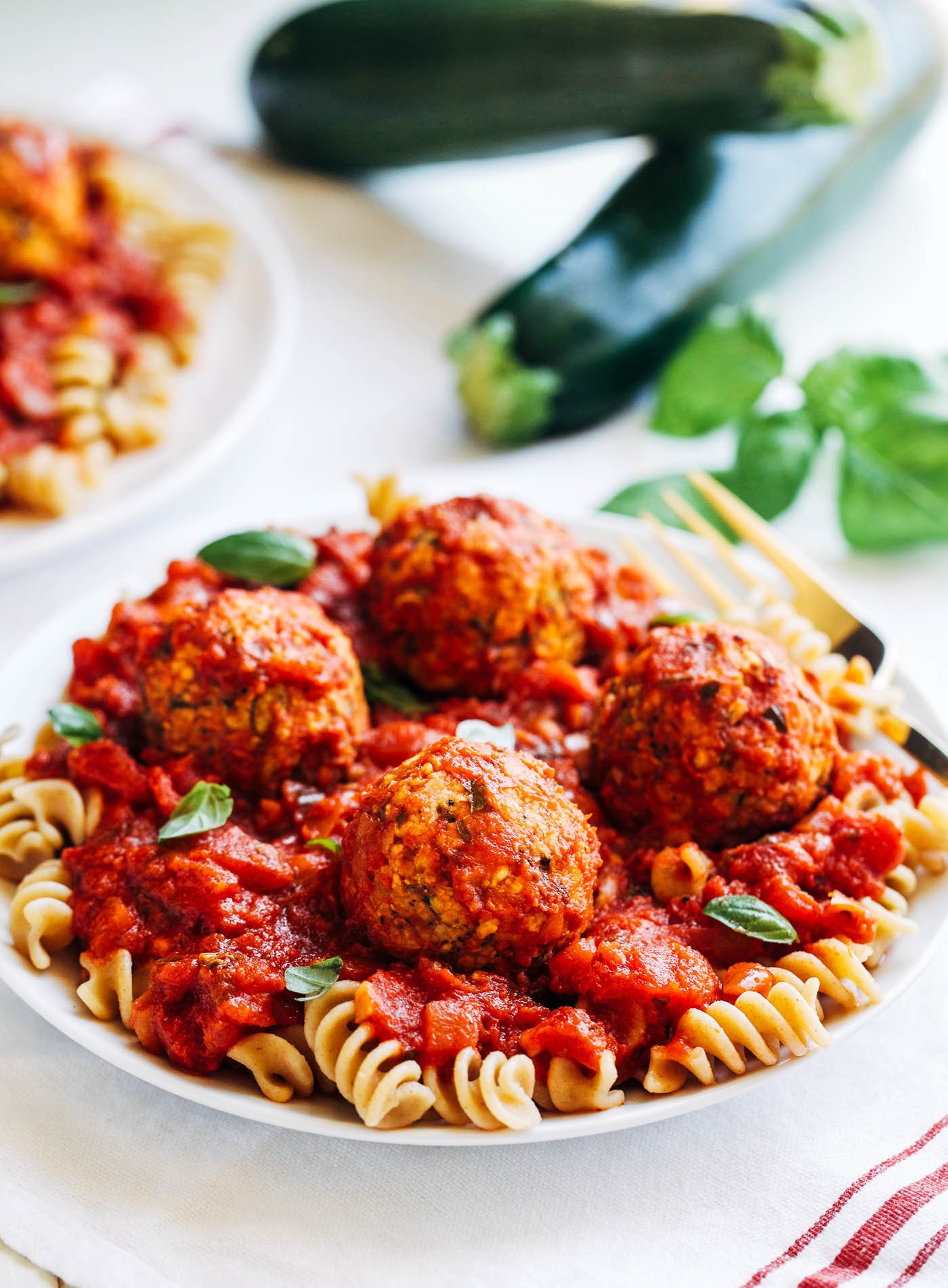 Vegan Zucchini Meatballs