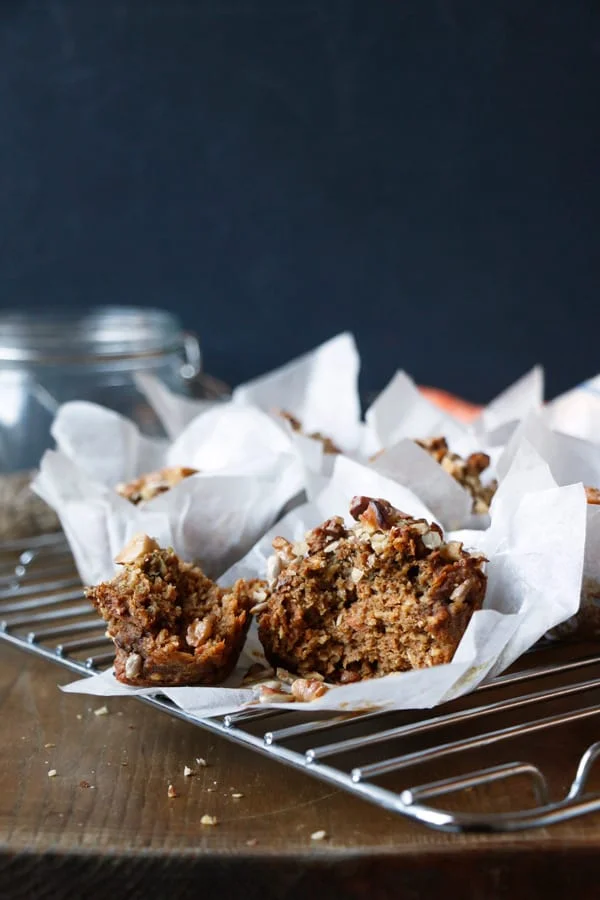 Carrot Cake Breakfast Muffins