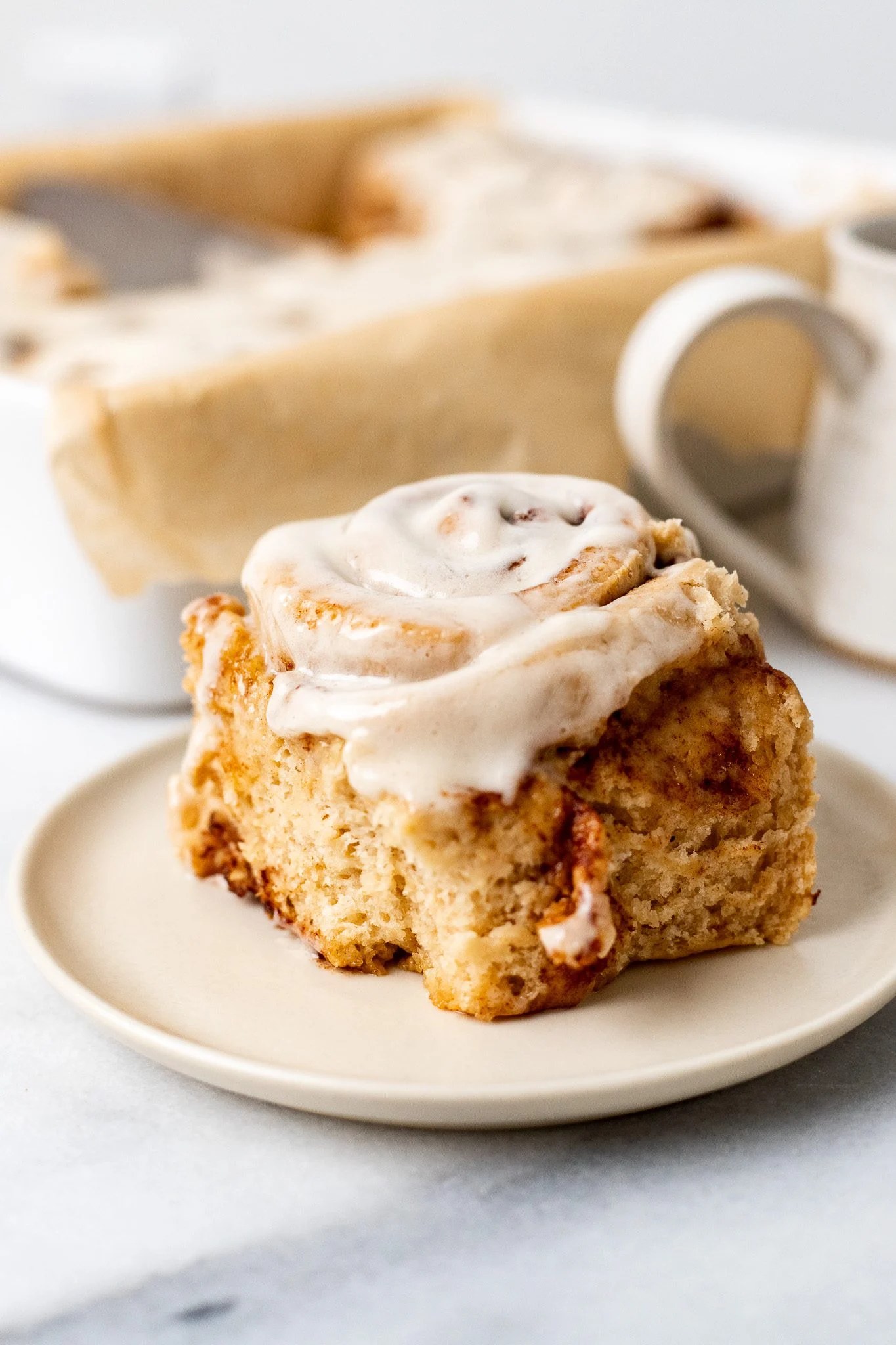 Unbelievably Plush Gluten Free Vegan Cinnamon Rolls