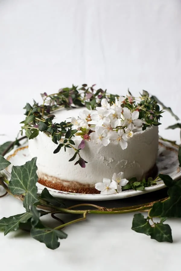 Thyme Lemon Zucchini Cake