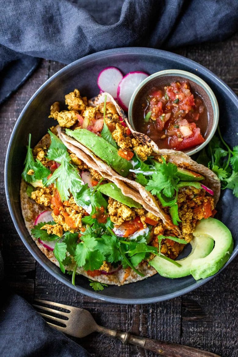 The Ultimate Vegan Breakfast Tacos