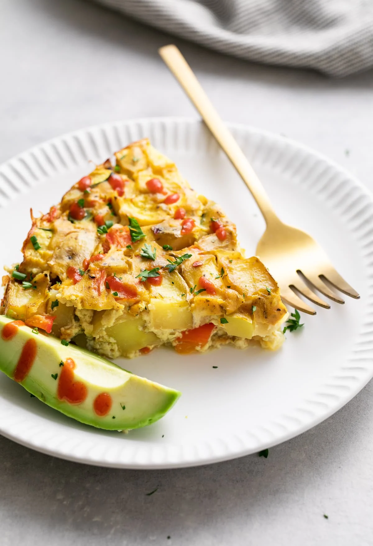 Vegetable Vegan Frittata